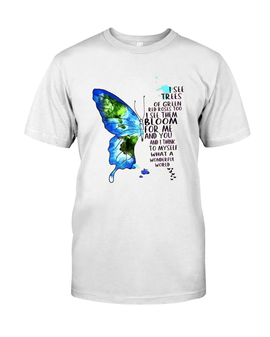Myself What A Wonderful World Classic T-Shirt