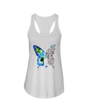 Myself What A Wonderful World Ladies Flowy Tank thumbnail