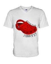 Wanna Trade Jibbitz V-Neck T-Shirt thumbnail