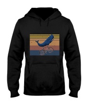 Whale Funny Hooded Sweatshirt thumbnail