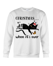 Christmas Wake Me Crewneck Sweatshirt thumbnail