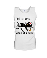 Christmas Wake Me Unisex Tank thumbnail