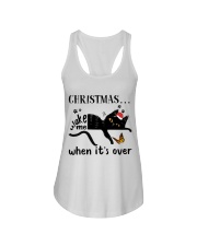 Christmas Wake Me Ladies Flowy Tank thumbnail