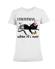 Christmas Wake Me Premium Fit Ladies Tee thumbnail