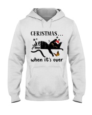 Christmas Wake Me Hooded Sweatshirt thumbnail