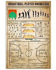 Basketball Player Knowledge 11x17 Poster front