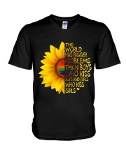 The World Has Bigger Problems V-Neck T-Shirt thumbnail