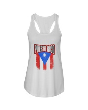 Puerto Rico Ladies Flowy Tank thumbnail