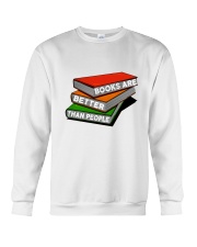 Book Are Better Than People Crewneck Sweatshirt thumbnail