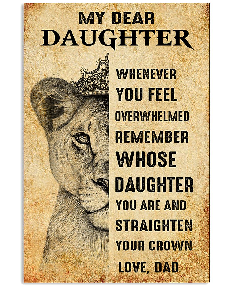 Special gift for daughter - C 239 11x17 Poster