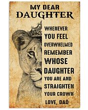 Special gift for daughter - C 239 11x17 Poster front