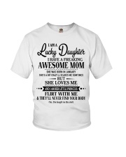 Special gift for Daughter- January Youth T-Shirt thumbnail