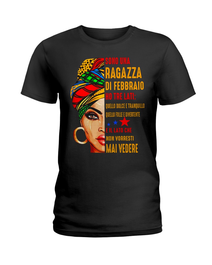 Sono una ragazza di Febbraio - CTY02 Ladies T-Shirt