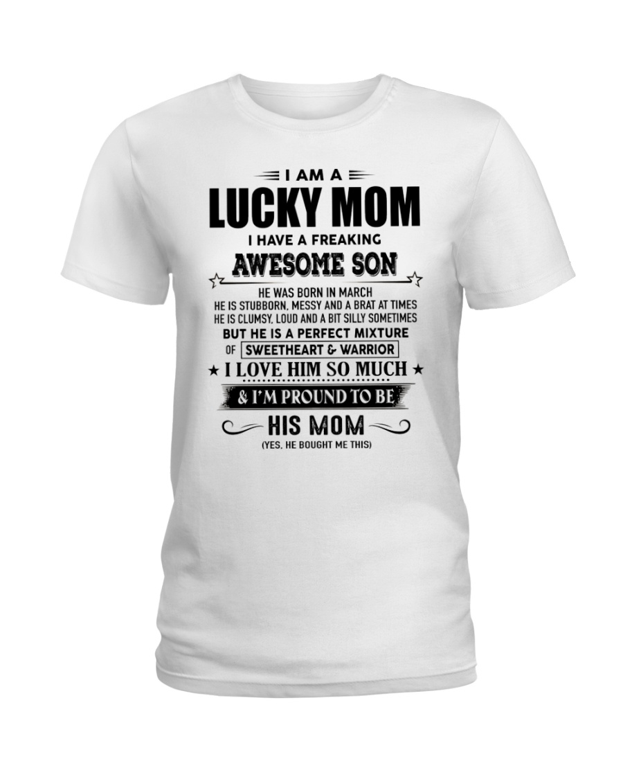Perfect gift for Mom AH03 Ladies T-Shirt
