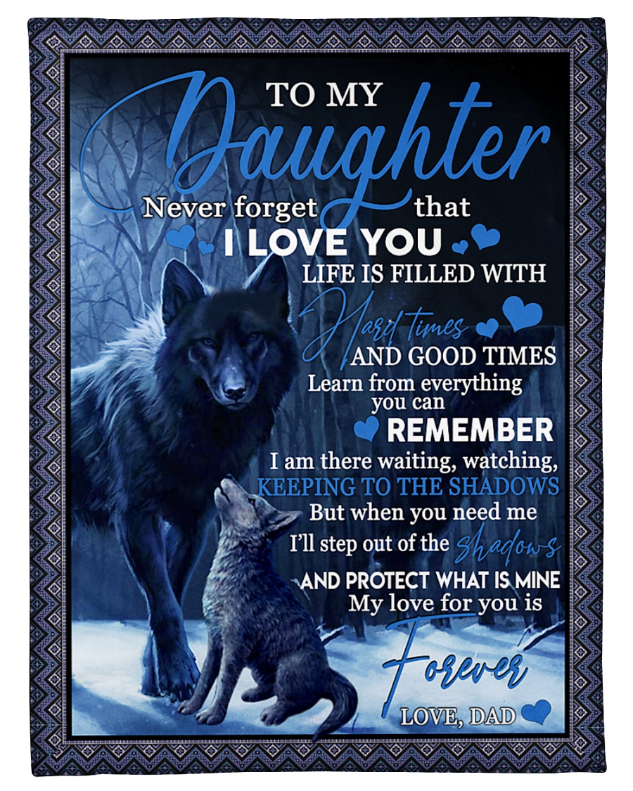 To my daughter never forget that i love you gift Small Fleece Blanket - 30" x 40"