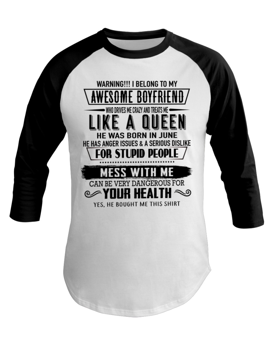 Perfect gift for your loved one - 6 Baseball Tee