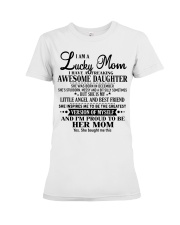 Perfect gift for Mom - Lucky Mom- December Premium Fit Ladies Tee thumbnail