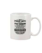 I AM A PROUD WIFE OF A CRAZY HUSBAND - A02 Mug thumbnail