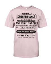 Gift for your Fiance - Spoiled Fiance CAP CAP Premium Fit Mens Tee thumbnail