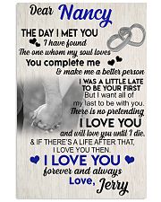 The day I met you I have found my soul loves 11x17 Poster front