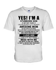 Special gift for Son AH09 V-Neck T-Shirt thumbnail