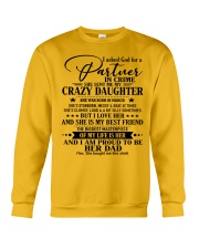 DAUGHTER TO DAD - D MARCH Crewneck Sweatshirt thumbnail