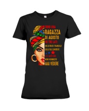 Sono una ragazza di Agosto - CTY08 G Premium Fit Ladies Tee thumbnail