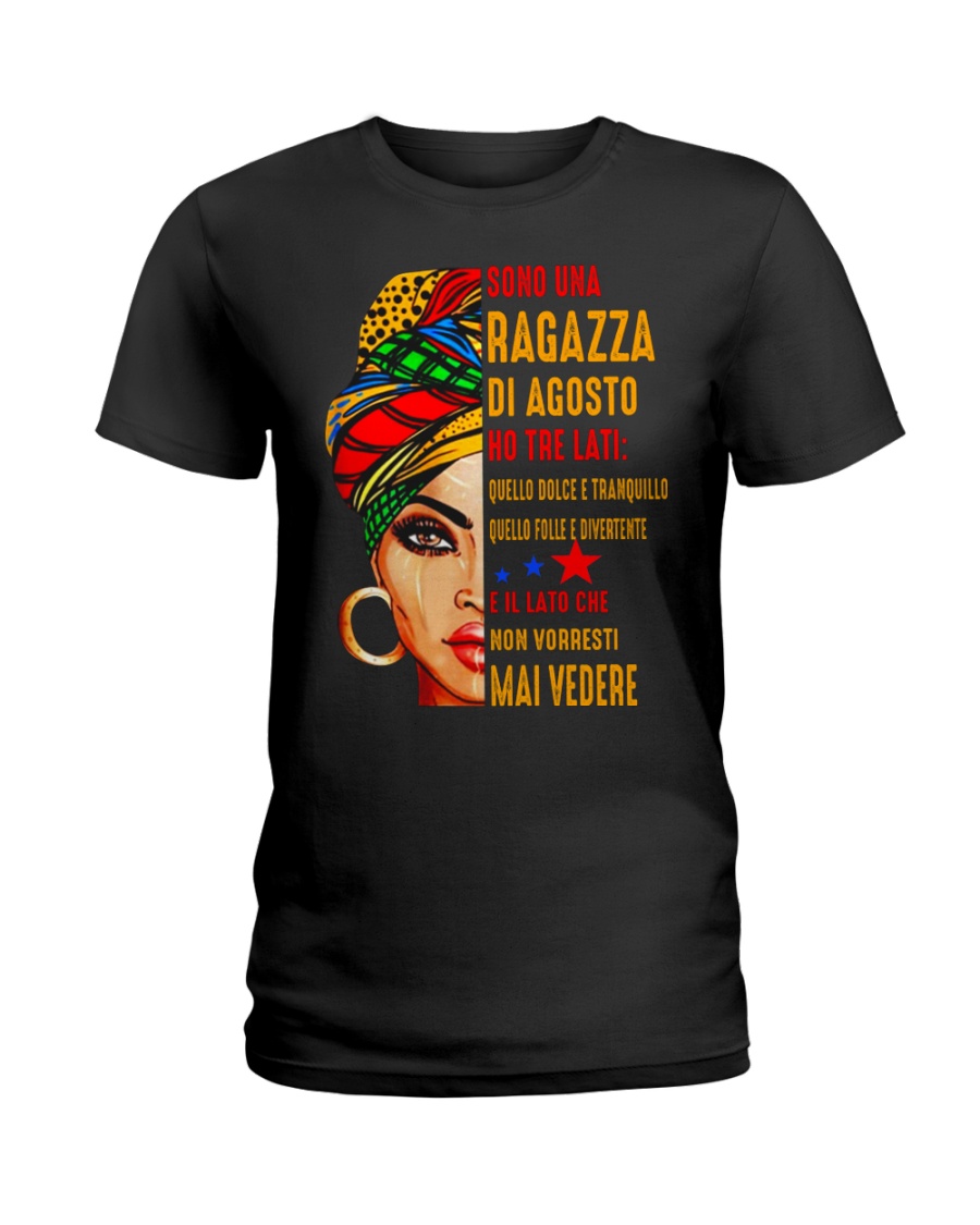 Sono una ragazza di Agosto - CTY08 G Ladies T-Shirt
