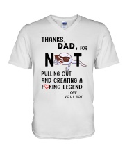Special gift for father day - C V-Neck T-Shirt thumbnail