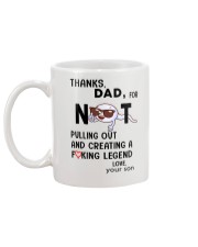 Special gift for father day - C Mug back