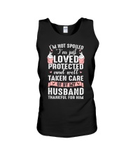 Well taken care of by my husband Q0 Unisex Tank thumbnail