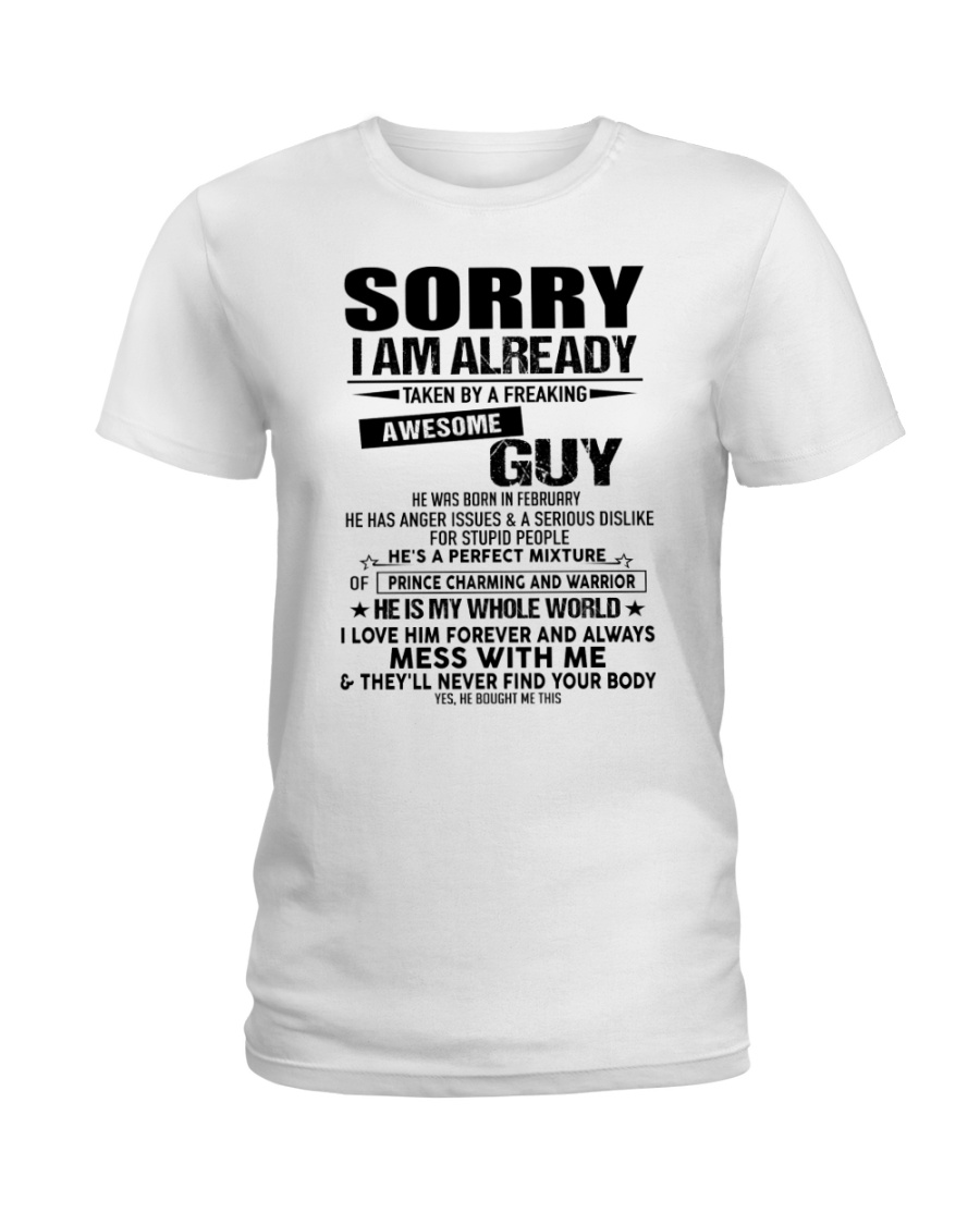 perfect gift for your girlfriend- A02 Ladies T-Shirt