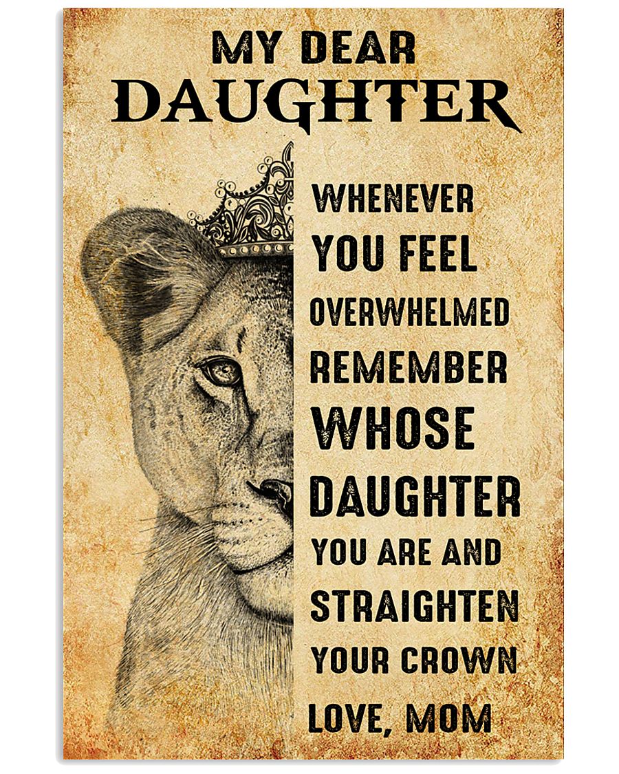 Special gift for daughter - C 249 11x17 Poster