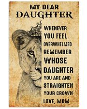 Special gift for daughter - C 249 11x17 Poster front