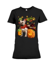 FRENCH BULL HALLOWEEN Premium Fit Ladies Tee thumbnail