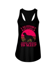 I Support Putting Animal Abusers To Sleep - C0 Ladies Flowy Tank thumbnail