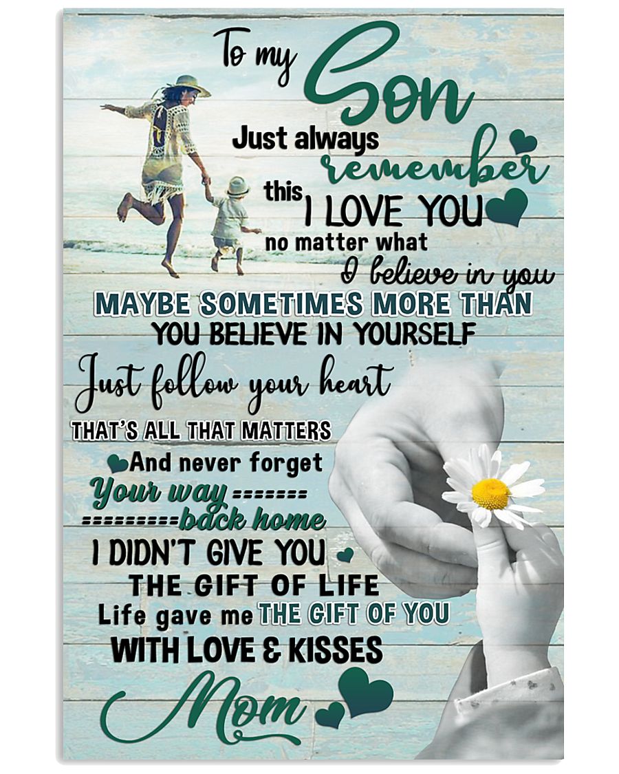 Perfect gifts for your son - C00 11x17 Poster