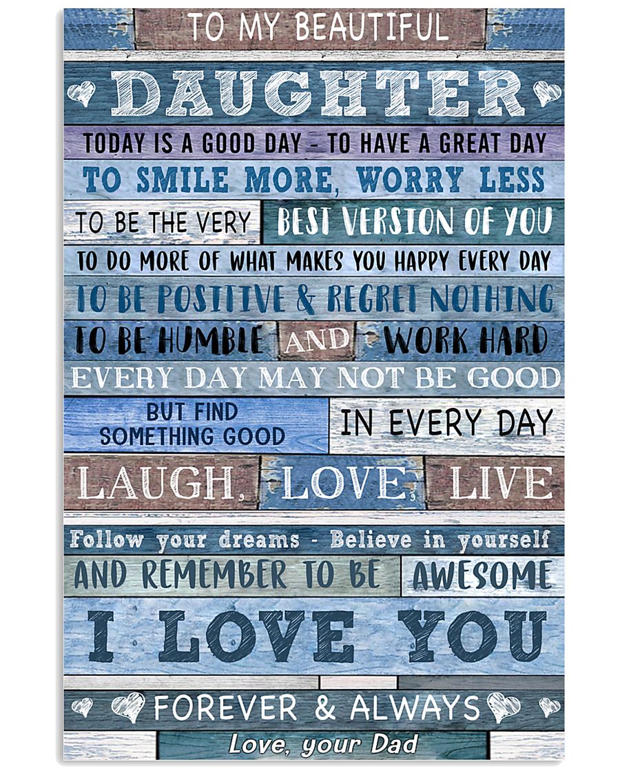 Special gift for daughter - C 220 11x17 Poster