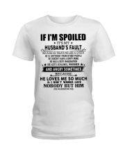 Warning - T0 Ladies T-Shirt front