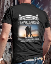 Portuguese tattoo girl was born in February Q02 Classic T-Shirt lifestyle-mens-crewneck-back-2