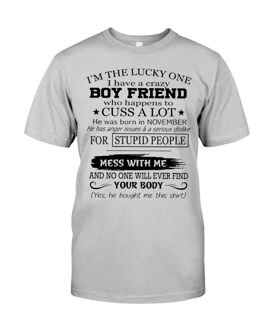 Perfect gifts for Girlfriend - November Classic T-Shirt