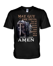 UNTILL I SAID AMEN - D5 V-Neck T-Shirt thumbnail