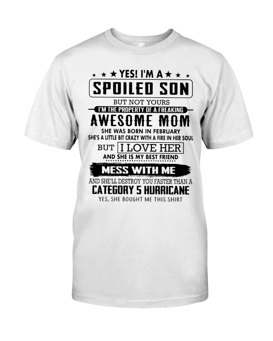 I am a bad son of a wonderful mother 2 Classic T-Shirt