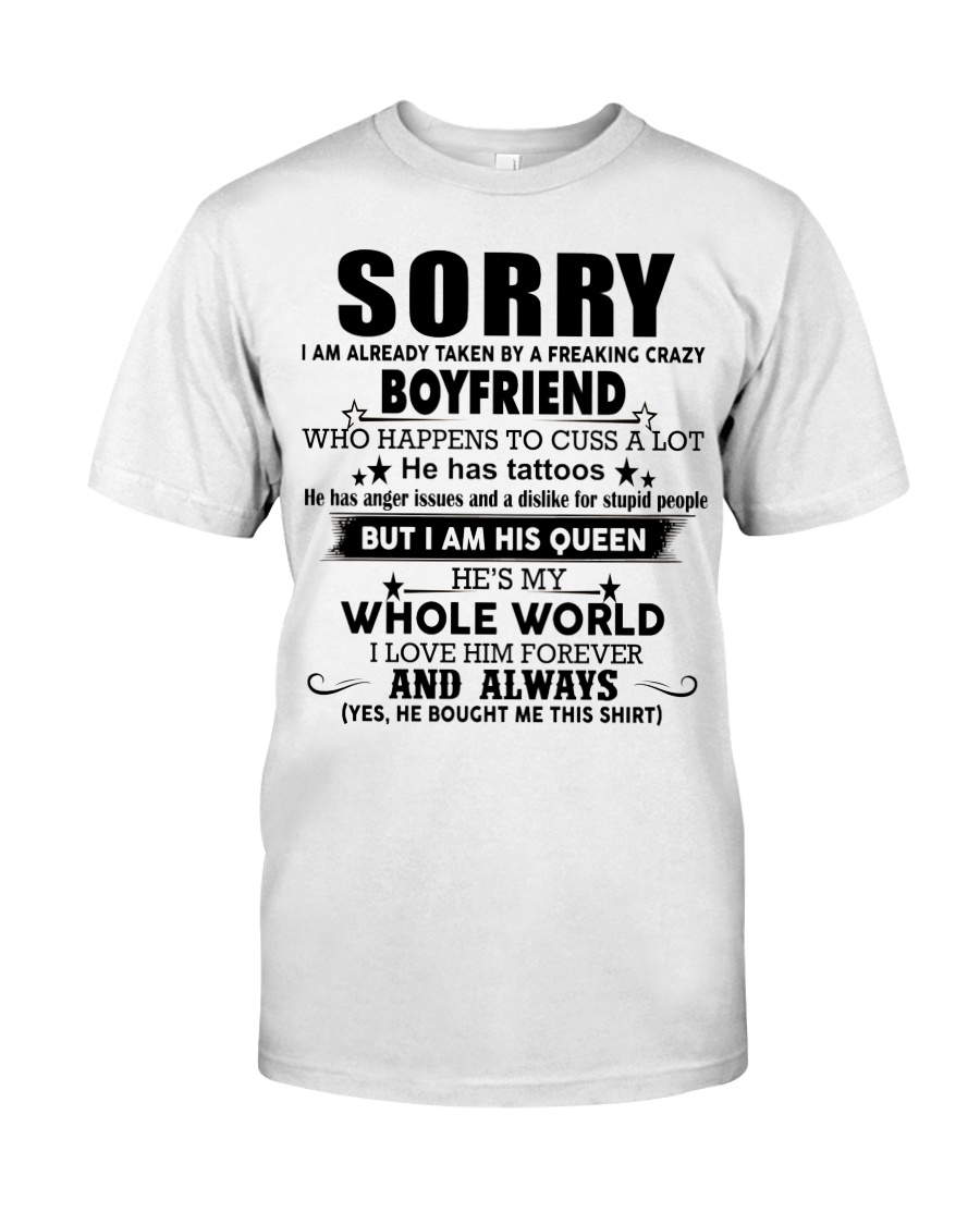 The perfect gift for your girlfriend - D tattoos Classic T-Shirt