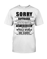 The perfect gift for your girlfriend - D tattoos Classic T-Shirt front