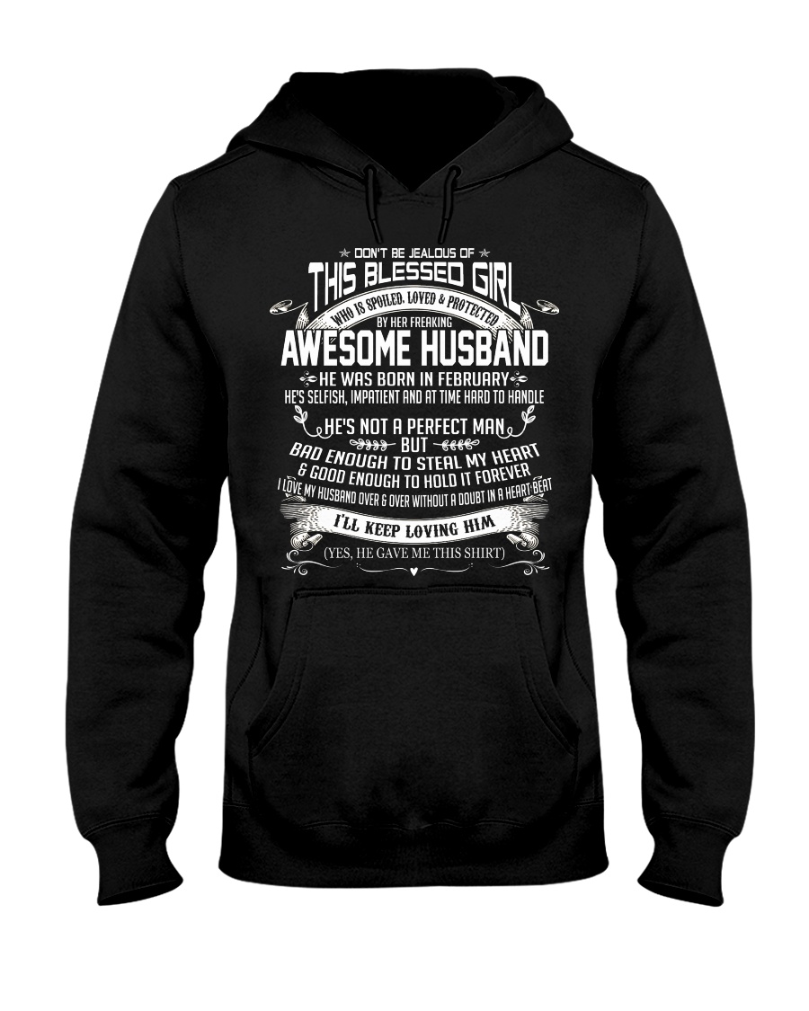 Awesome Husband - T02 Wife Hooded Sweatshirt