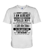 Perfect gifts for Husband- March V-Neck T-Shirt thumbnail