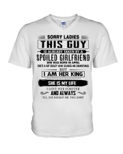 Gifts for Boyfriend- April AH04 V-Neck T-Shirt thumbnail