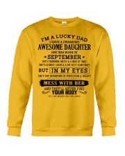 I'm a lucky dad - T09 September Crewneck Sweatshirt thumbnail