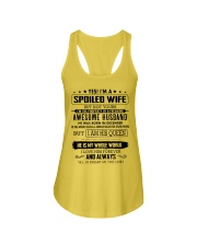spoiled wife- december Ladies Flowy Tank thumbnail